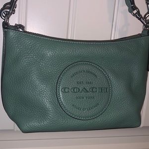 Coach bag in sea green